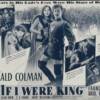 If I Were King, 1938.