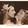 With Vilma Banky in The Night of Love, 1927.