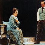 With Mirella Freni at the Liceu, Barcelona in La Boheme.